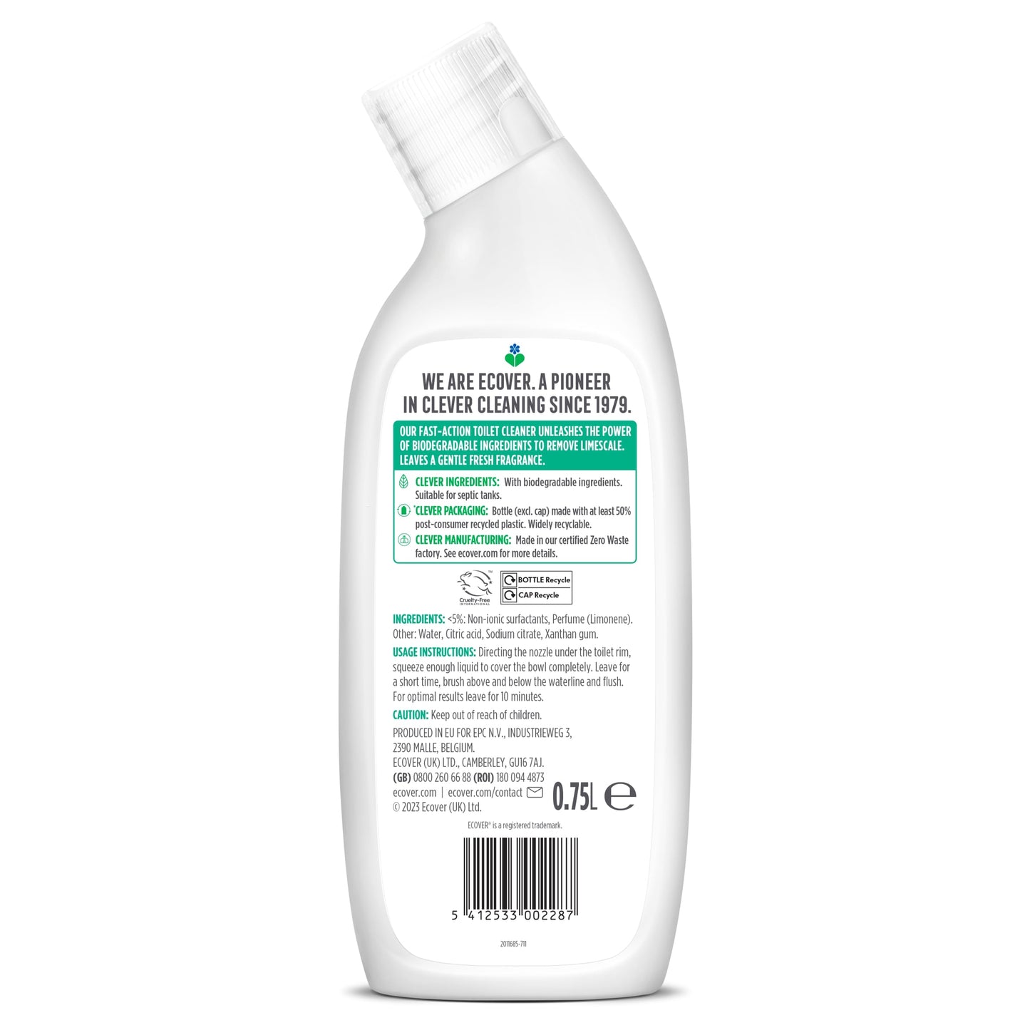 Ecover Toilet Cleaner Pine Fresh 750Ml — image 2