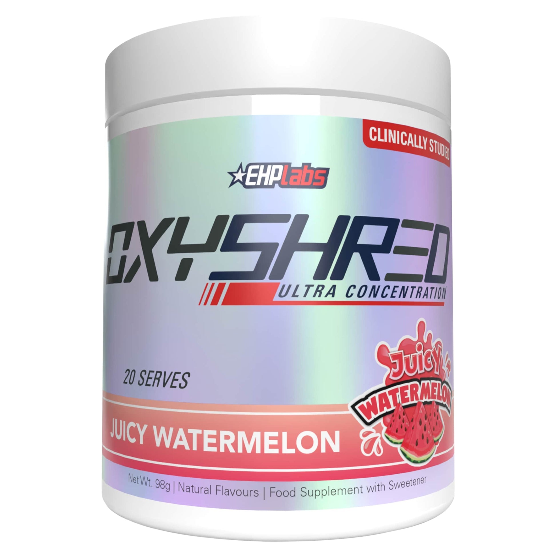 EHPlabs OxyShred Juicy Watermelon 20 Serve 98g — image 1