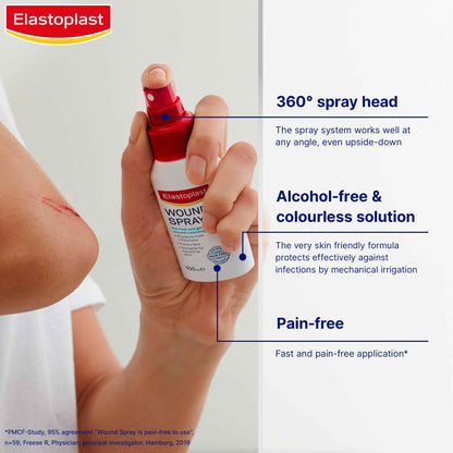 ELASTOPLAST Antiseptic Wound Cleaning Spray 100ml