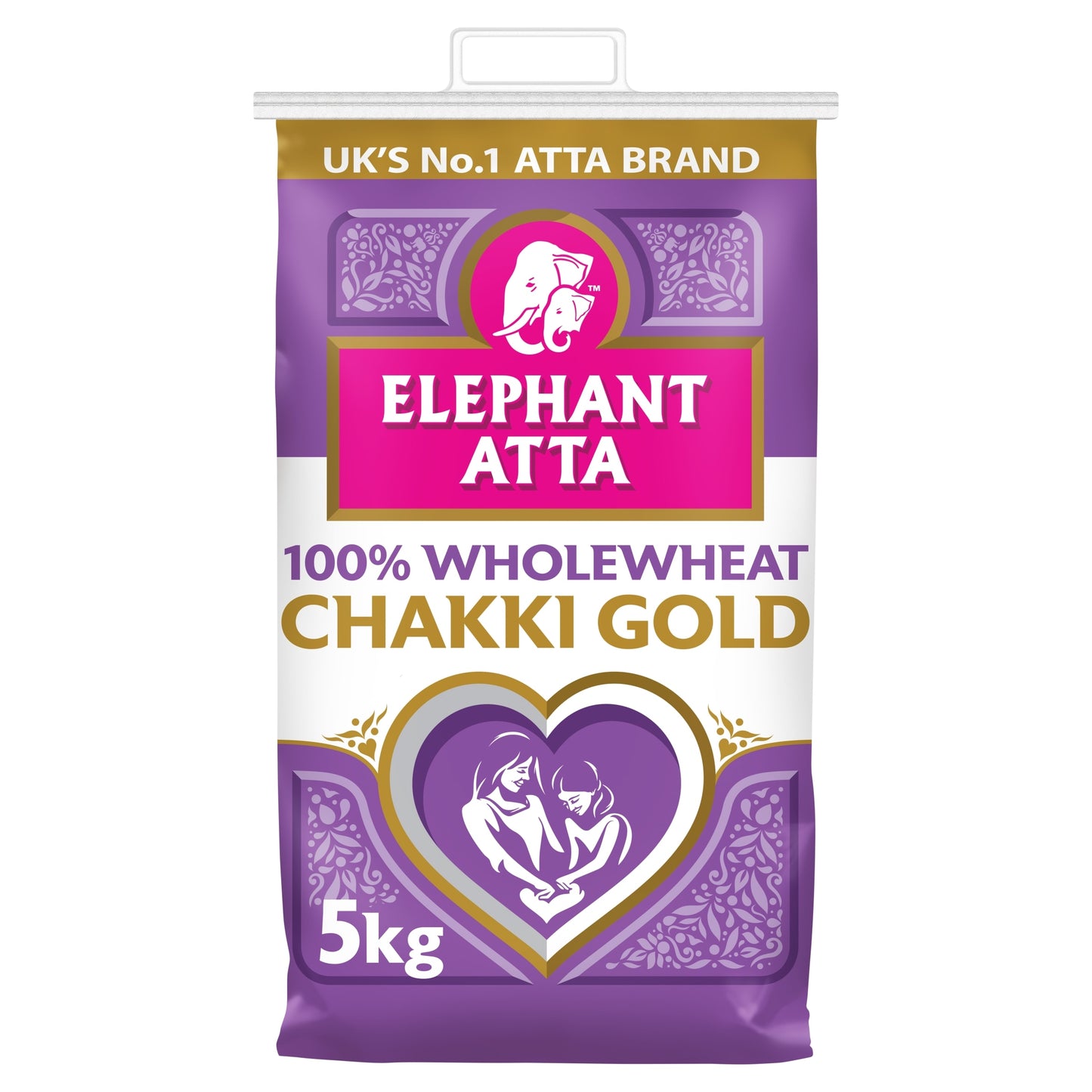 Elephant Atta Chakki Gold Chapatti Flour 5Kg — image 1