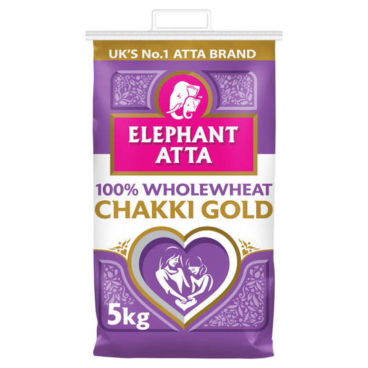 Elephant Atta Chakki Gold Chapatti Flour 5Kg — image 1