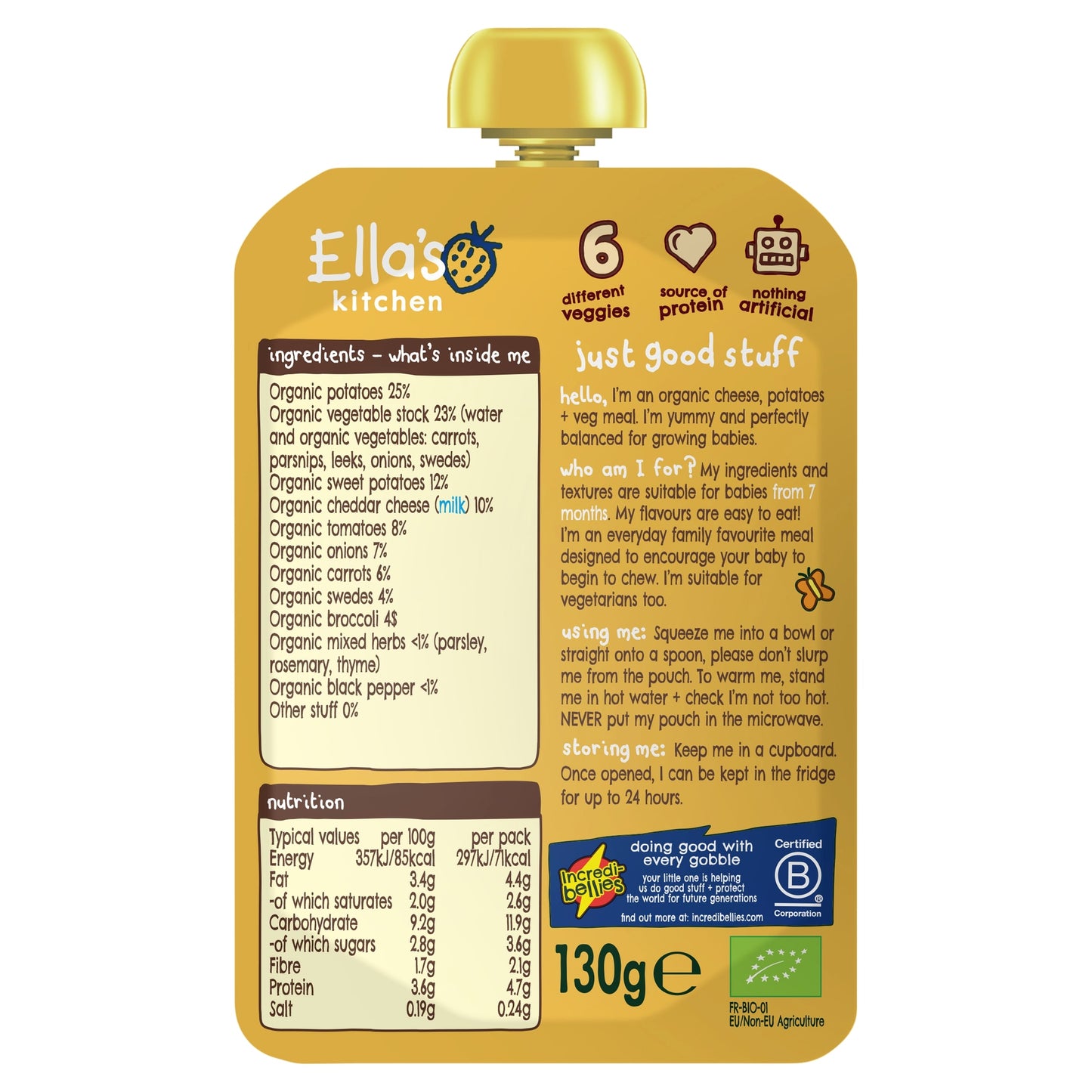 Ella's Cheesy Pie Stage2 130G — image 2