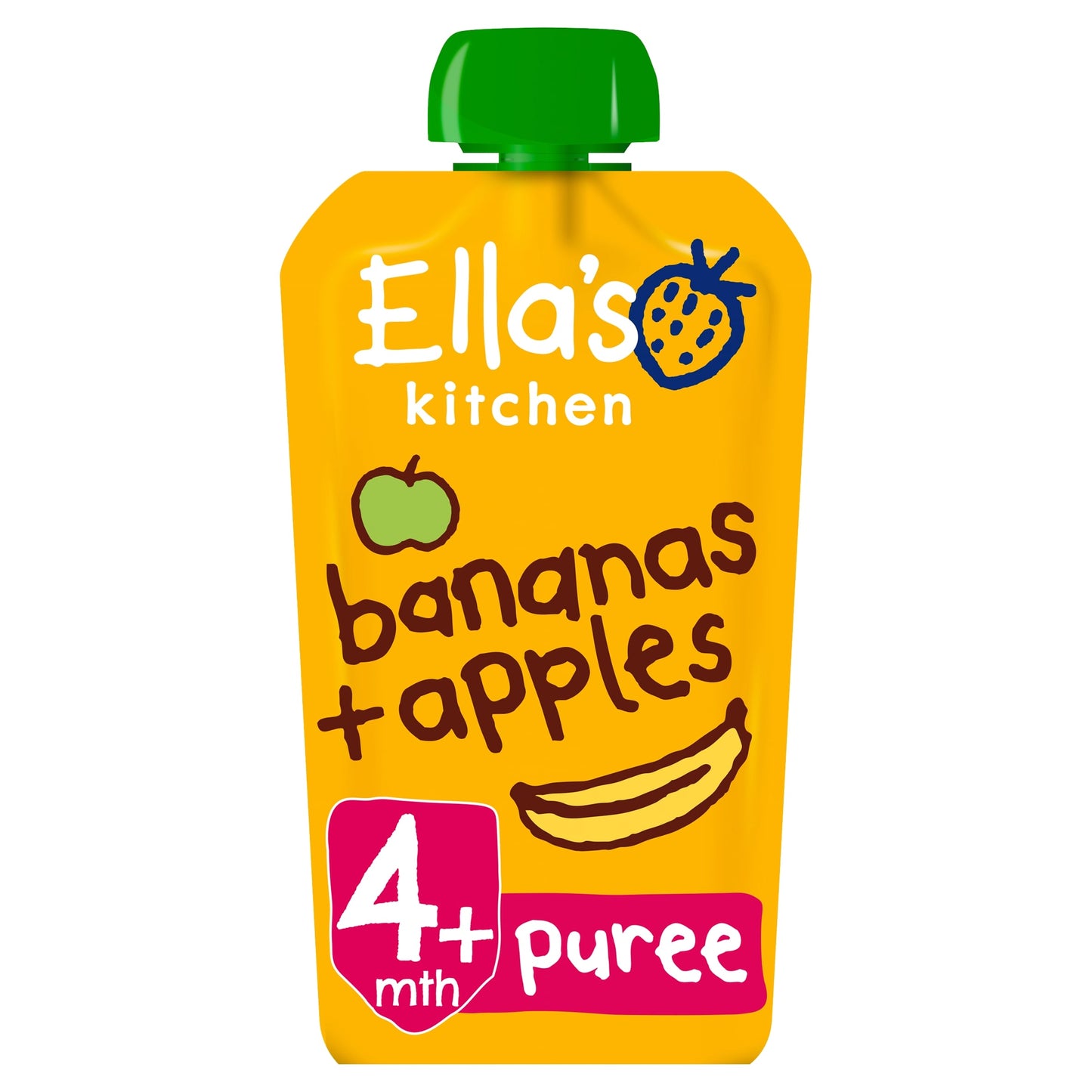 Ella's Kitchen Apples Plus Bananas 120G — image 1