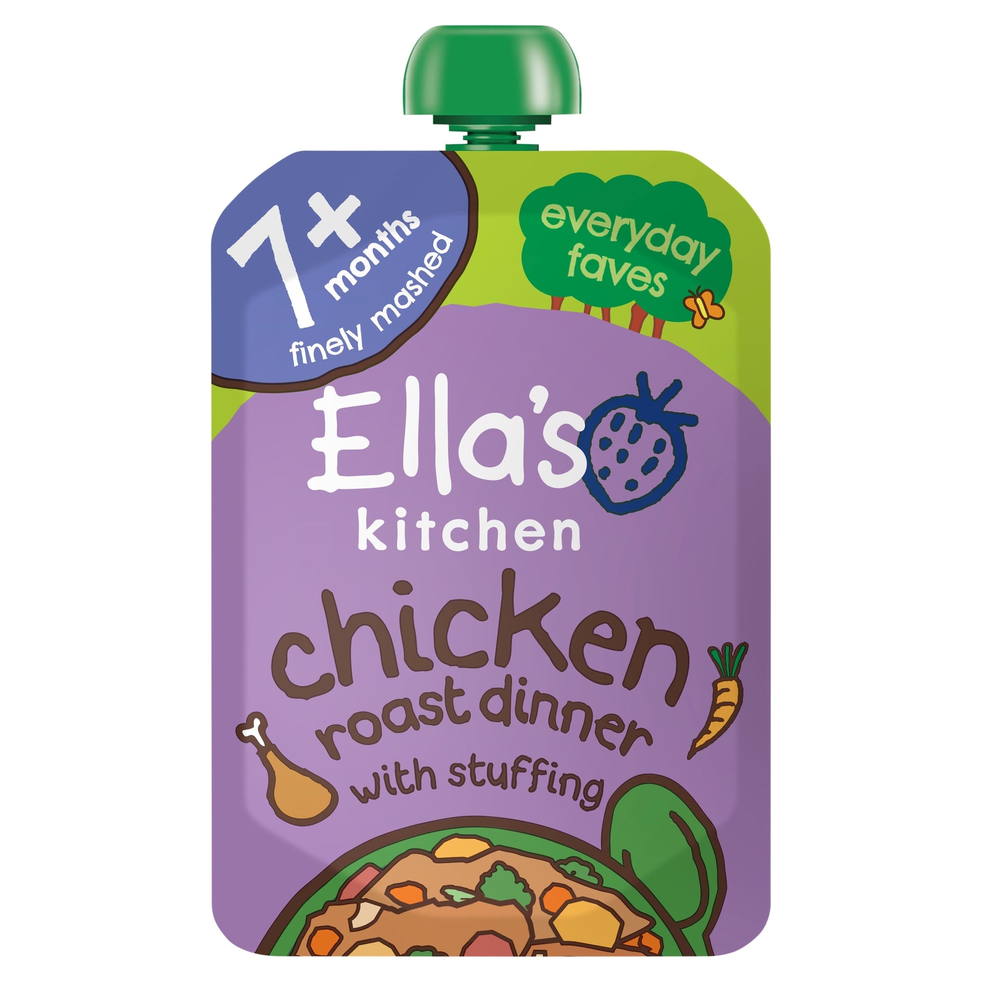 Ella's Kitchen Cheery Chicken Roast Dinner 130G — image 1
