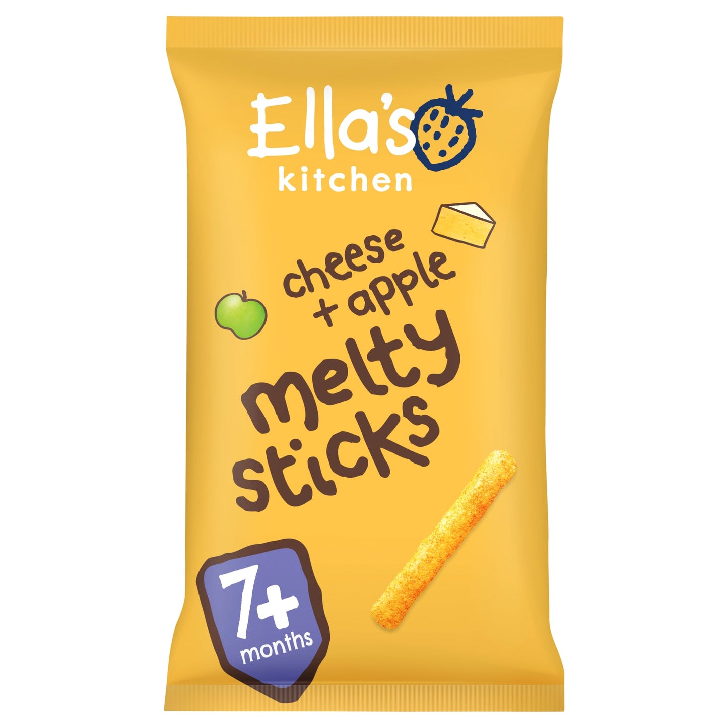 Ella's Kitchen Cheese Plus Apple Melty Sticks 16G — image 3