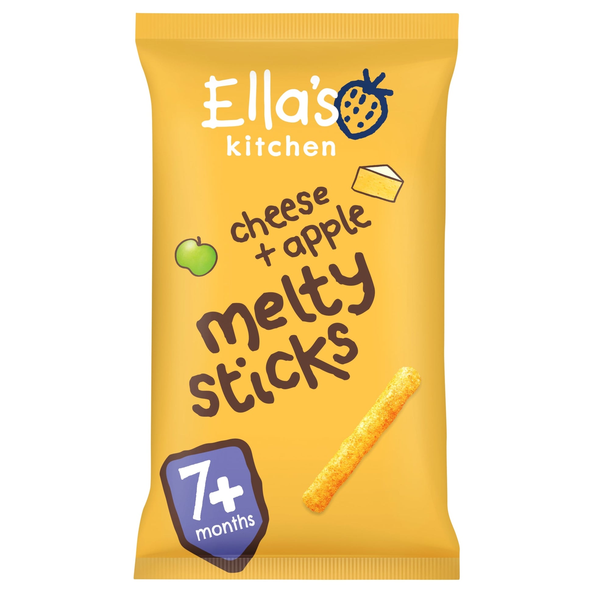 Ella's Kitchen Cheese Plus Apple Melty Sticks 16G — image 3