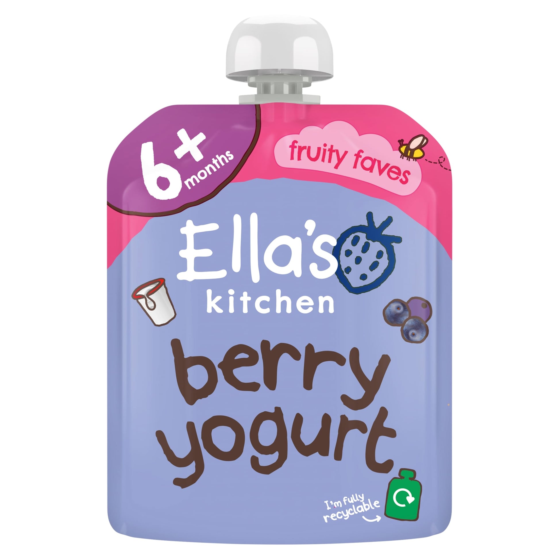 Ella's Kitchen Greek Yogurt Berry 90G — image 1