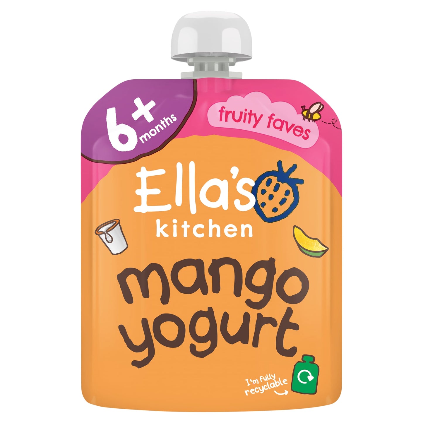 Ella's Kitchen Greek Yogurt Mango 90G — image 1