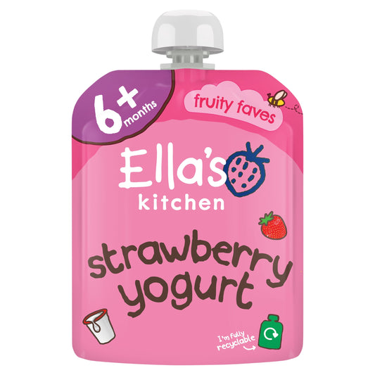 Ella's Kitchen Greek Yogurt Strawberry 90G — image 1