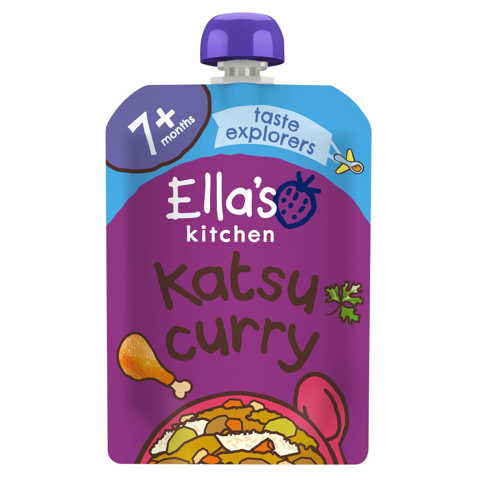 Ella's Kitchen Katsu Curry with Chicken 7+ Months 130g — image 1