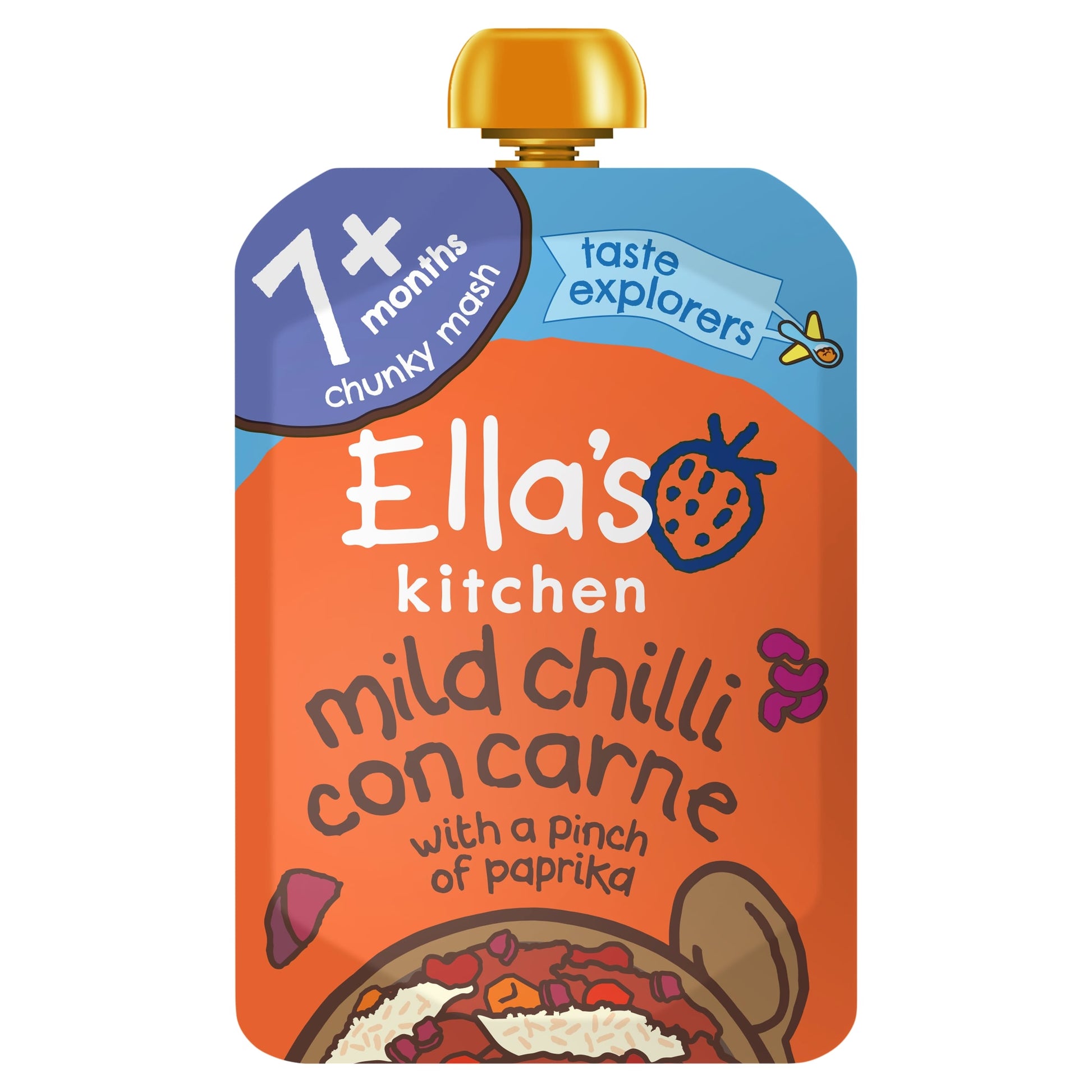 Ella's Kitchen Mild Chilli Con Carne 130G — image 1