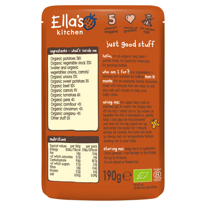 Ella's Kitchen Organic Cottage Pie With Cinnamon 190G — image 2