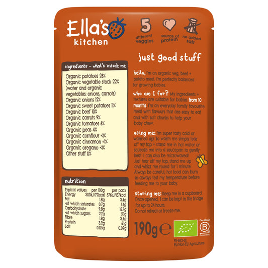 Ella's Kitchen Organic Cottage Pie With Cinnamon 190G — image 2