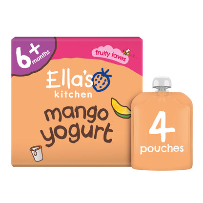 Ella's Kitchen Organic greek style mango yogurt 4x90g — image 3