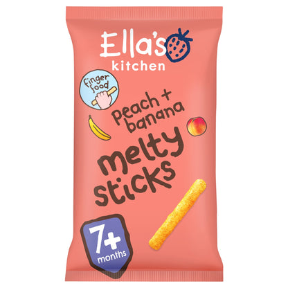 Ella's Kitchen Organic Peach & Banana Melty Sticks 16G — image 3