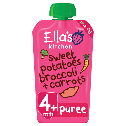 Ella's Kitchen Organic Sweet Potato Broccoli & Carrot 120G — image 1