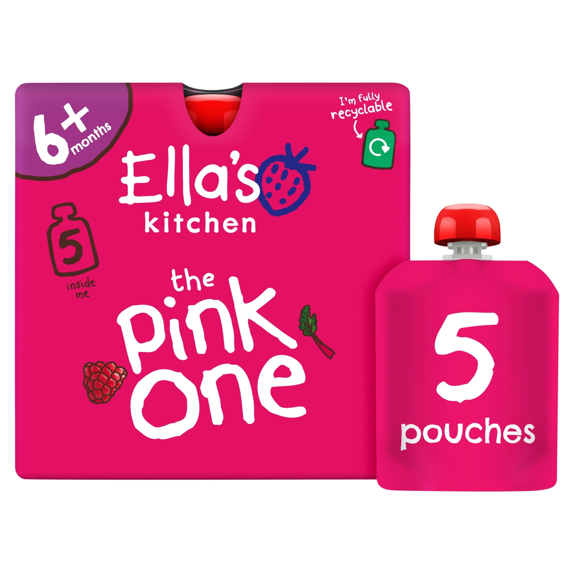 Ella's Kitchen Organic The Pink One 450G — image 1