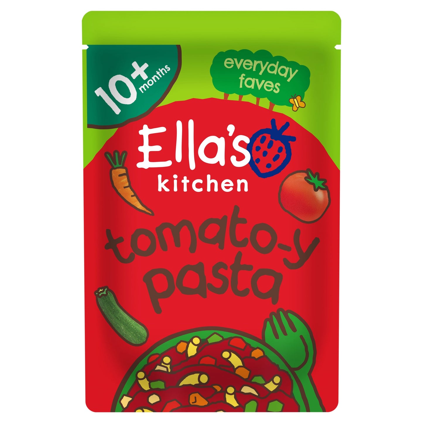 Ella's Kitchen Organic Tomato Pasta With Vegetables 190G — image 1