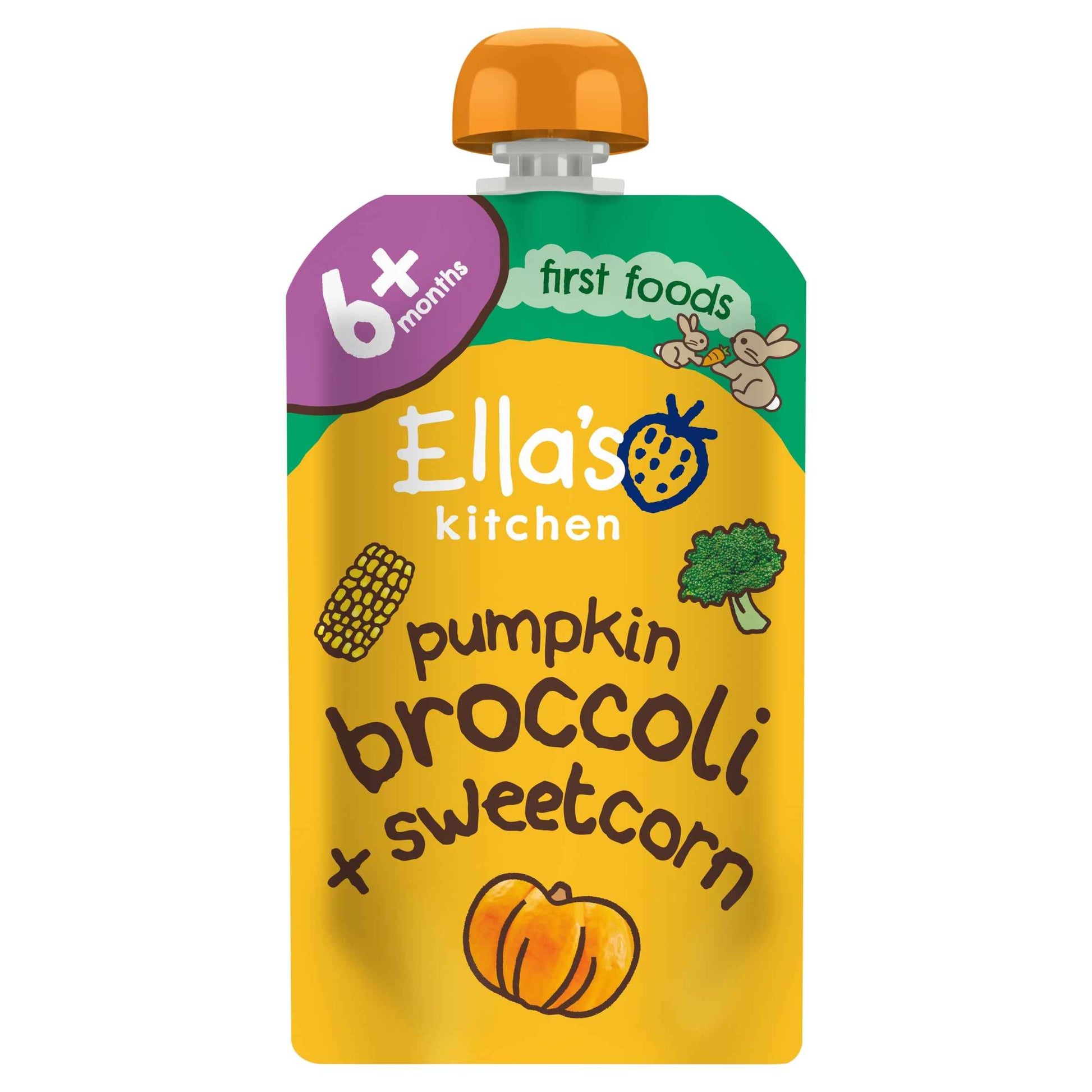 Ella's kitchen S/corn, Pumpkin & Broccoli 120g