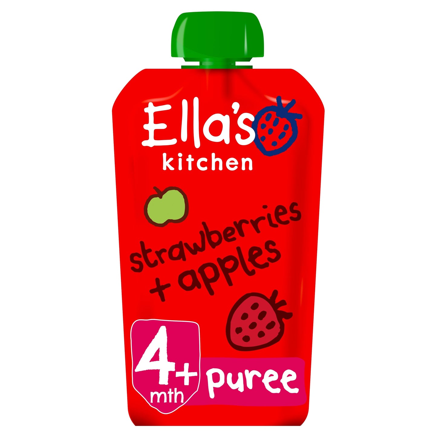 Ella's Kitchen Strawberries Plus Apples 120G — image 1