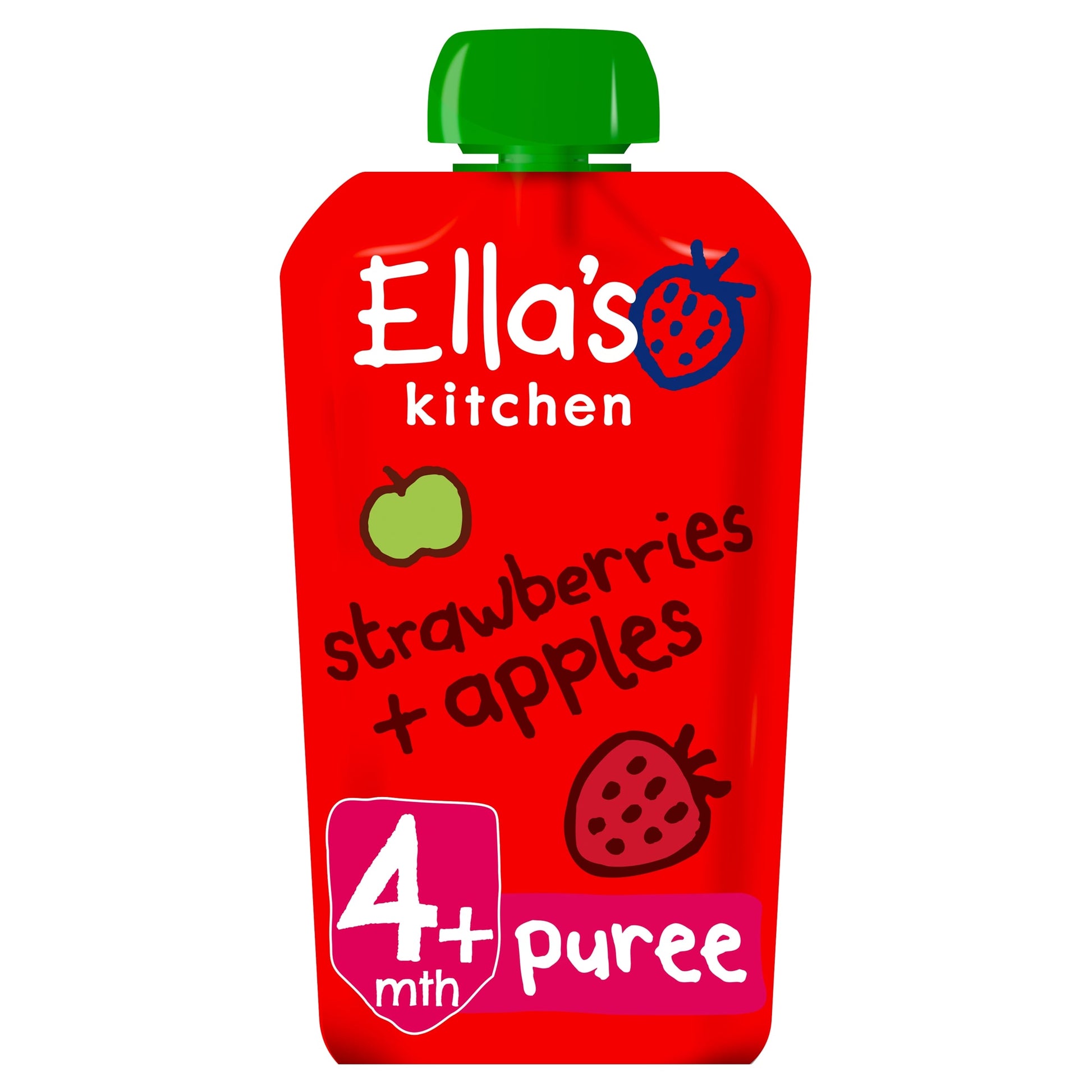 Ella's Kitchen Strawberries Plus Apples 120G — image 1