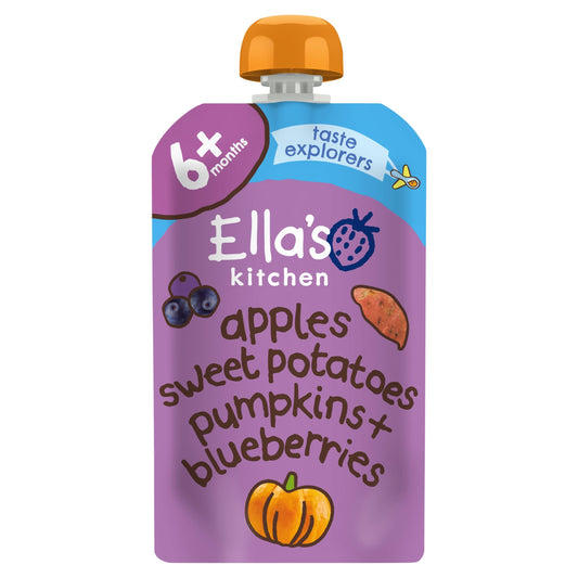 Ella's Kitchen Sweet Potato Pumpkin Apple & Blueberries 120G — image 1