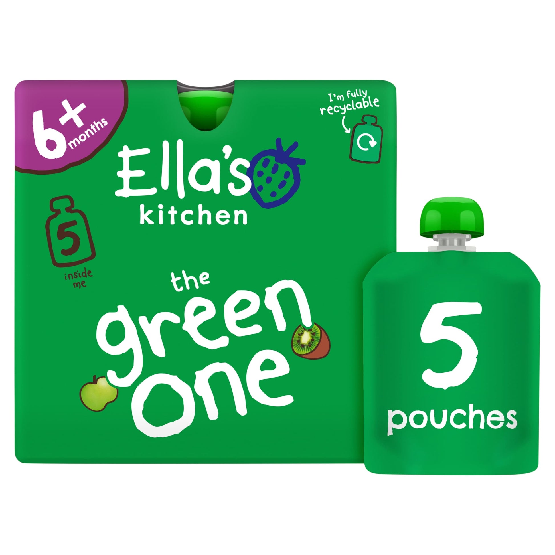 Ella's Kitchen The Green One Multipack 450G — image 1