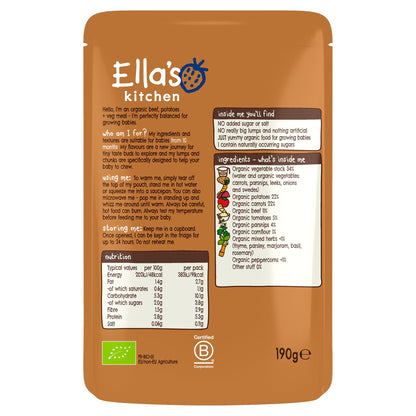 Ella's Kitchen Wonderfully Warming Beef Stew 190G — image 2