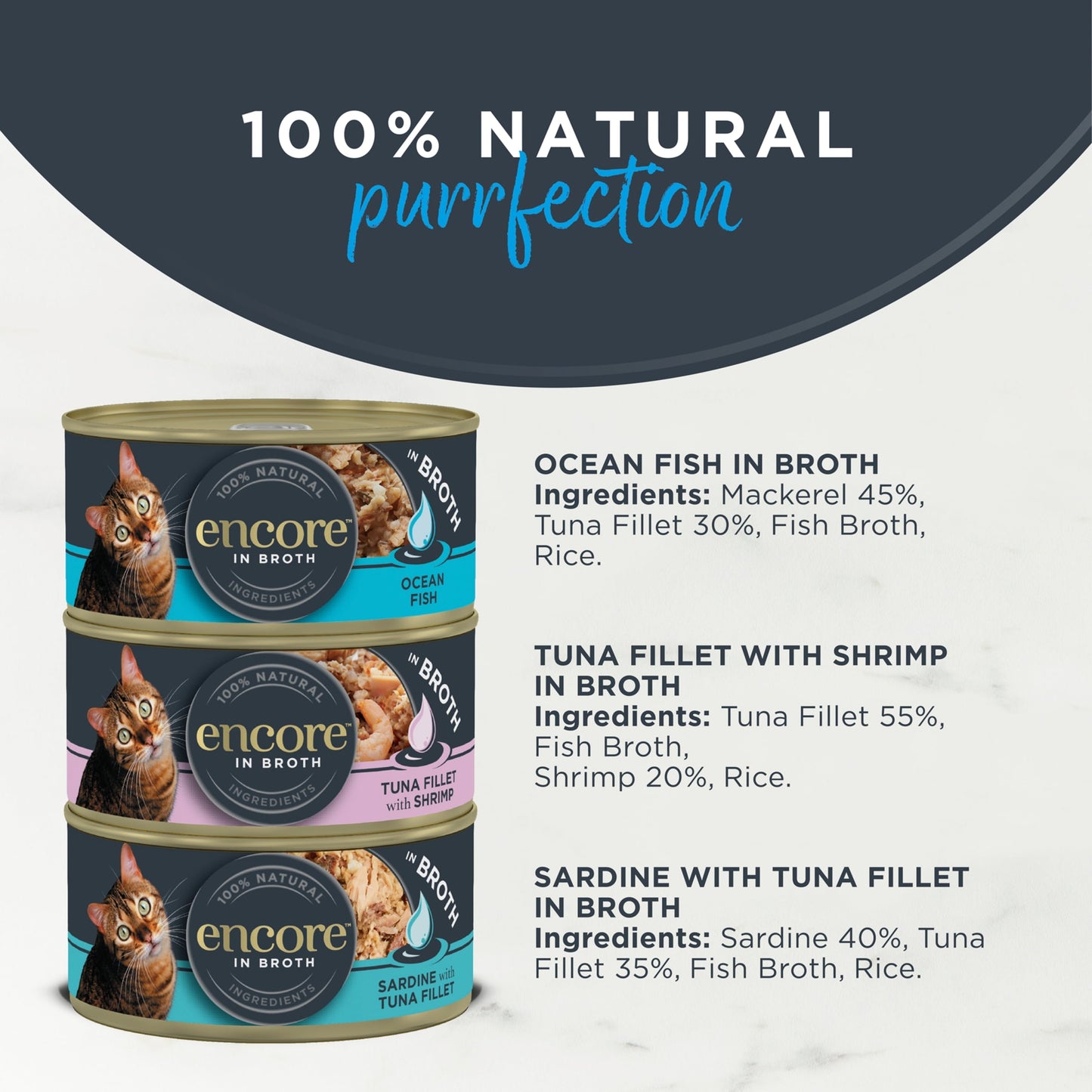 Encore Cat Food Fish Selection Tins 12X70g — image 2