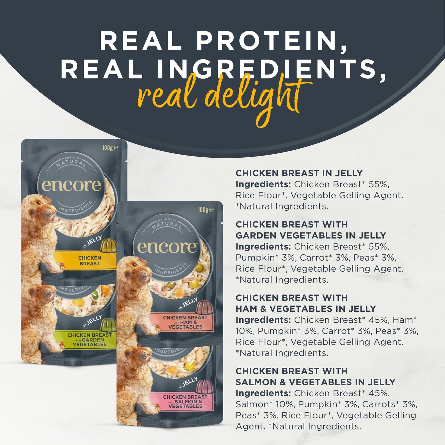 Encore Dog Pouch Chicken in Jelly 12x100g — image 2