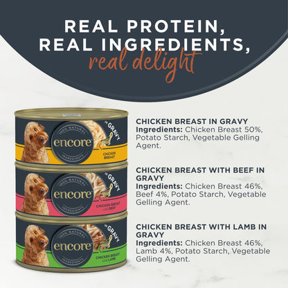 Encore Dog Tins Meat Selection in Gravy 8x156g — image 2