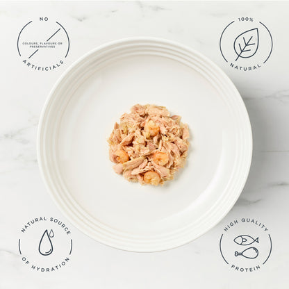 Encore In Broth Tuna Fillet With Prawn Cat Food 70g — image 2