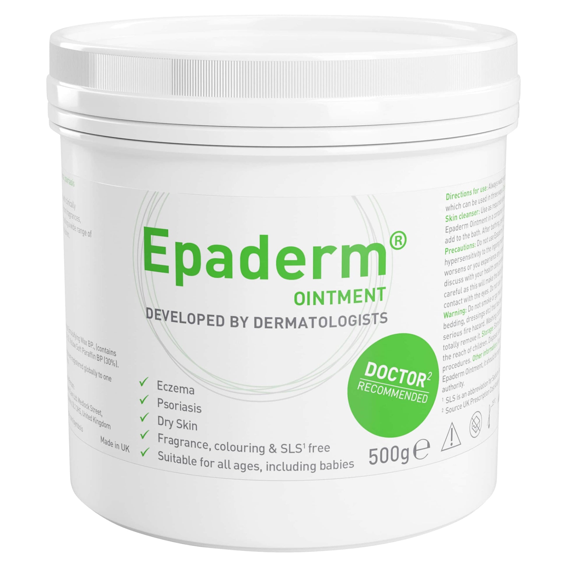 Epaderm Ointment Emollient 500G — image 1