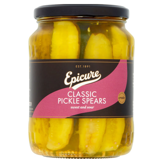 Epicure Classic Pickle Spears - Sweet & Sour 670g — image 1