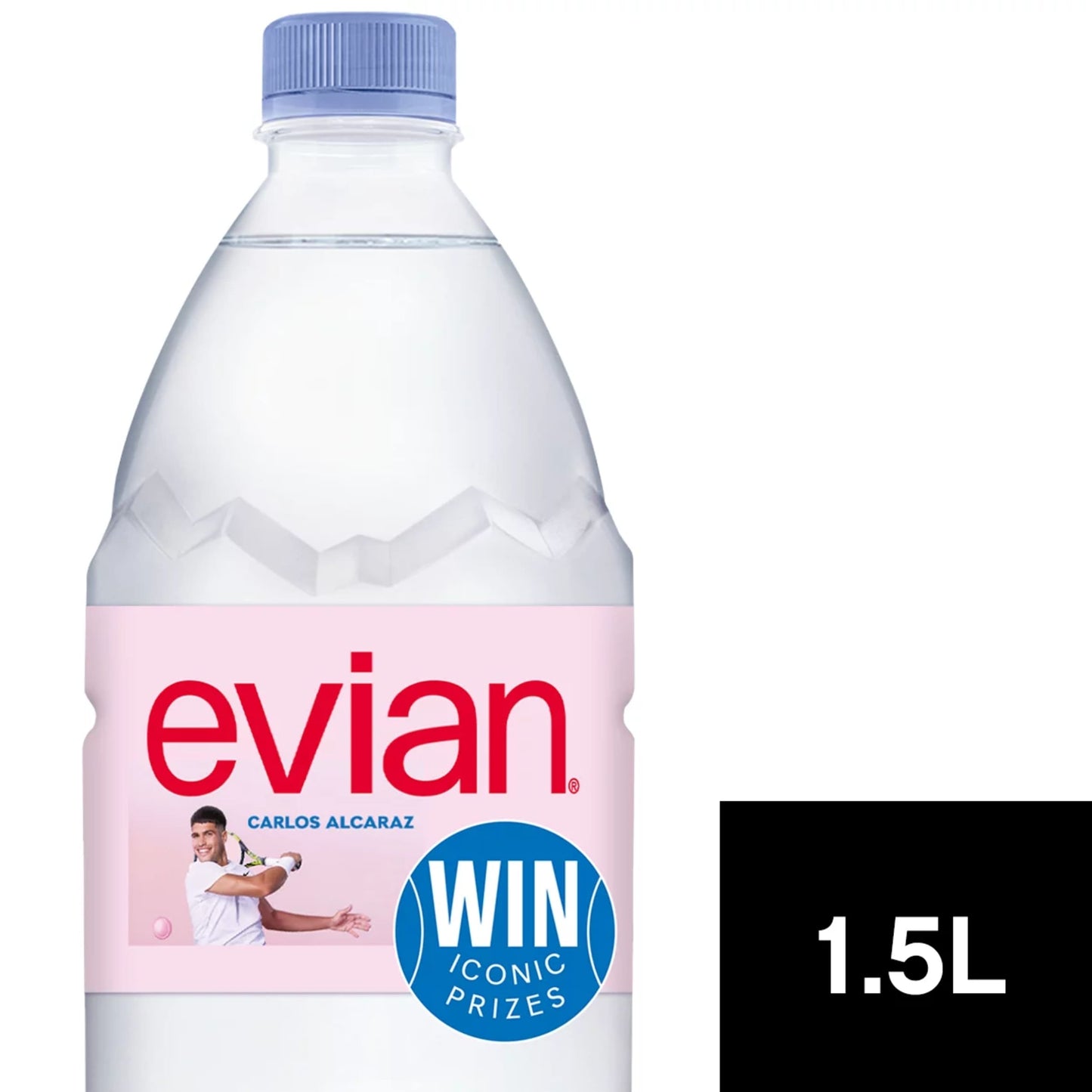 Evian Natural Bottled Mineral Still Water 1.5L — image 1
