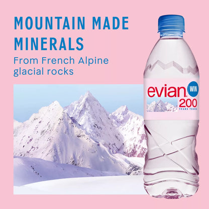 Evian Natural Bottled Mineral Still Water 500ml — image 4