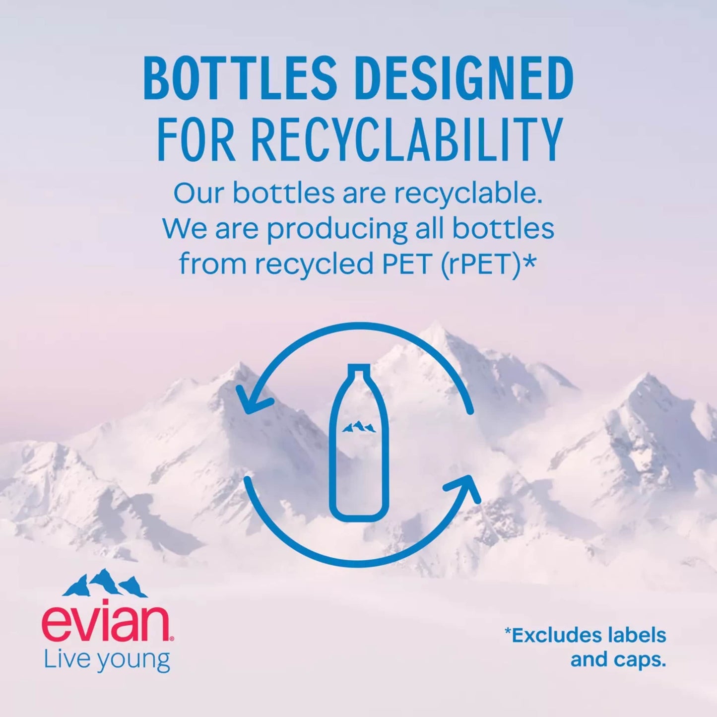 Evian Natural Bottled Mineral Still Water 500ml — image 5