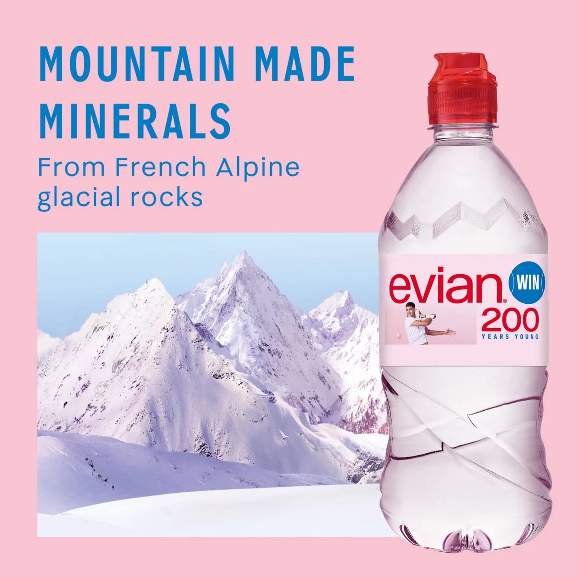 Evian Natural Bottled Mineral Still Water 750ml — image 4