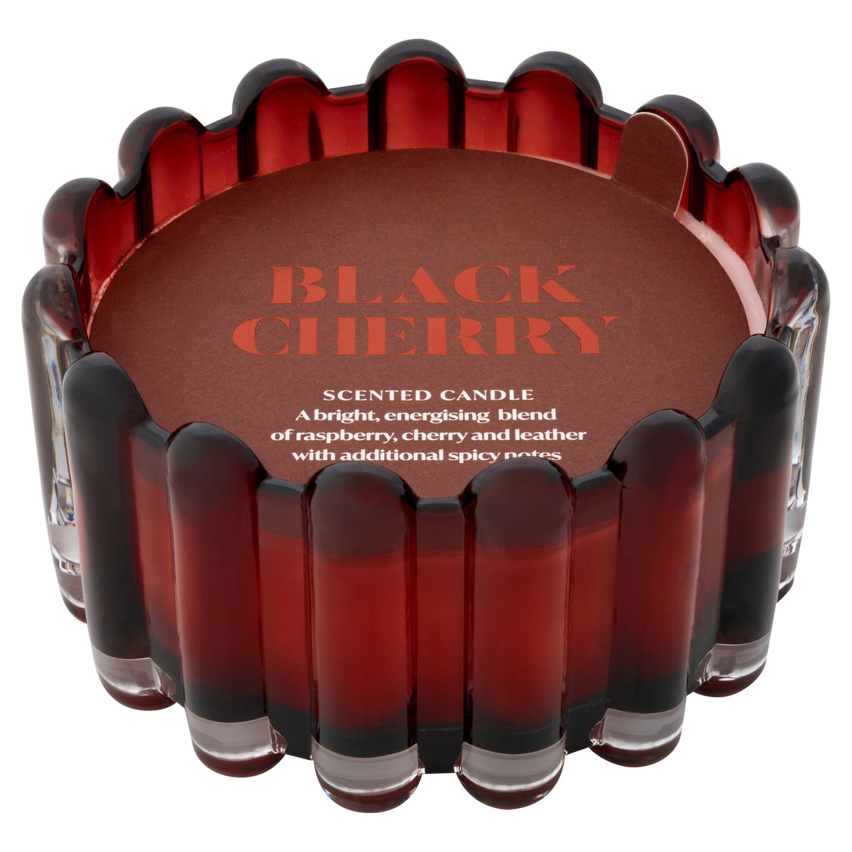 F&F Home Dramatique Black Cherry Large Candle 380g — image 1