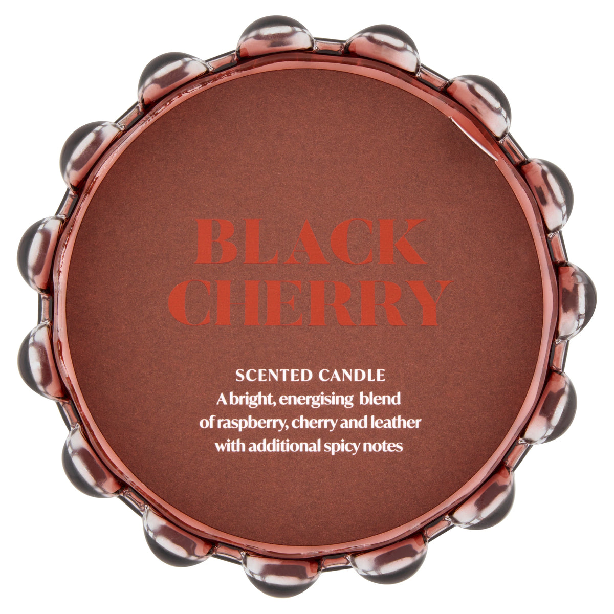 F&F Home Dramatique Black Cherry Large Candle 380g — image 3