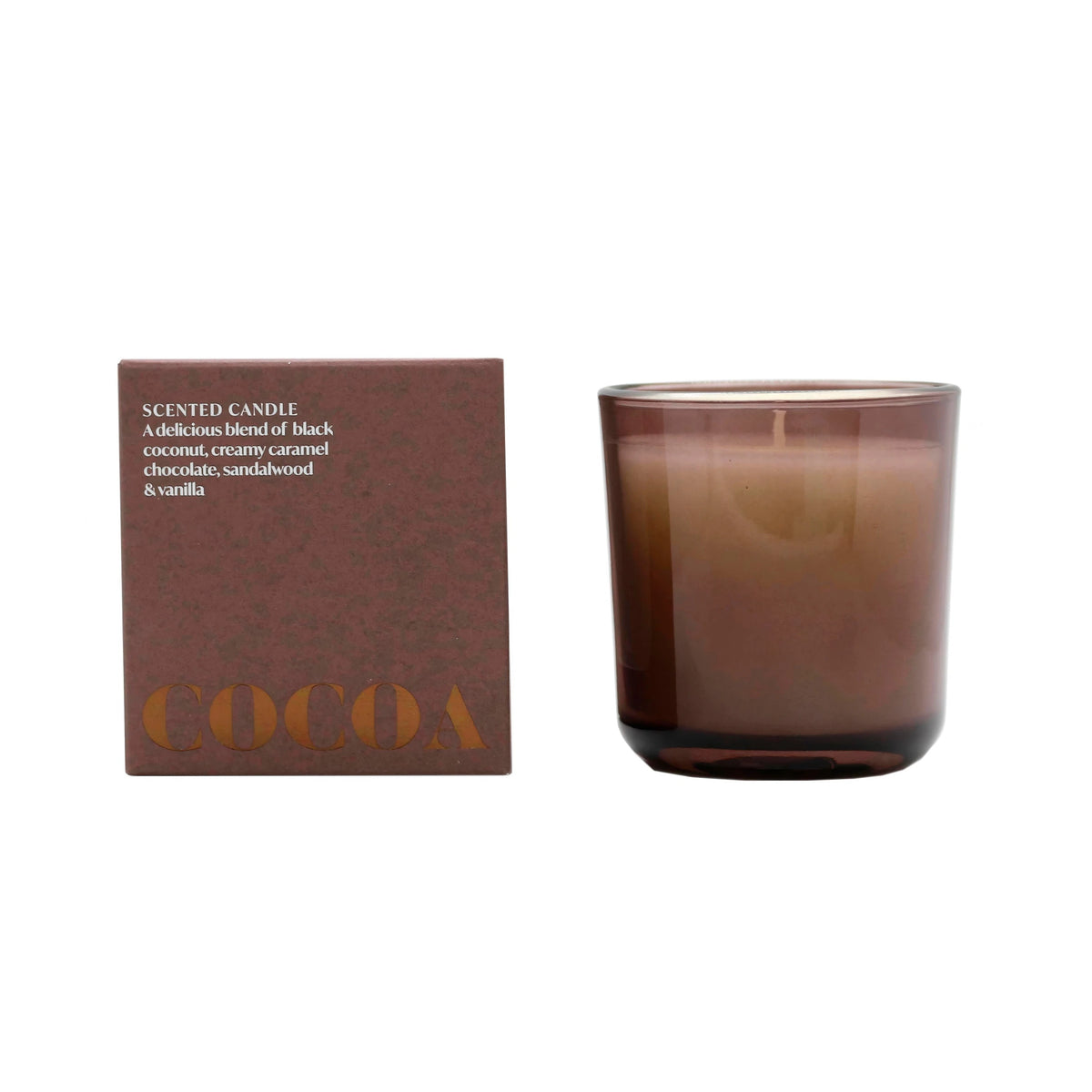 F&F Home Dramatique Dark Cocoa Small Candle 160g — image 1