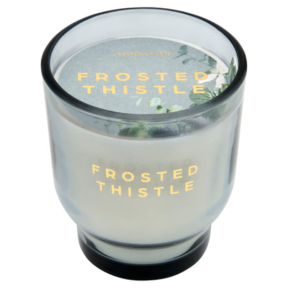 F&F Home Floral Bouquet Small Candle Frosted Thistle 155g — image 1