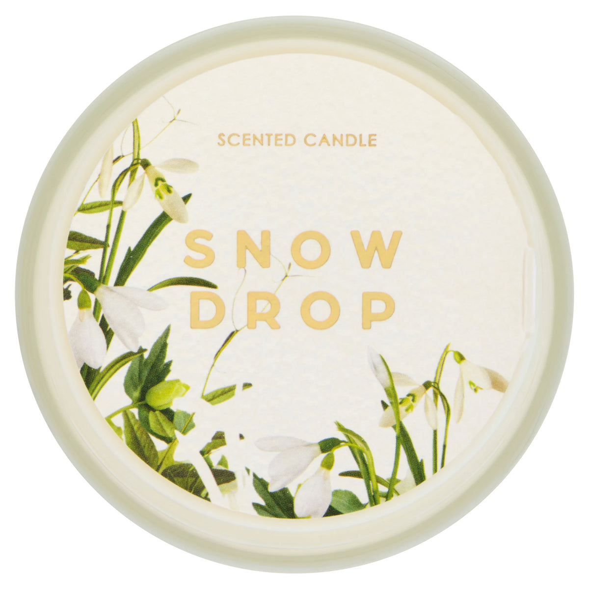 F&F Home Floral Bouquet Small Candle Snowdrop 155g — image 3