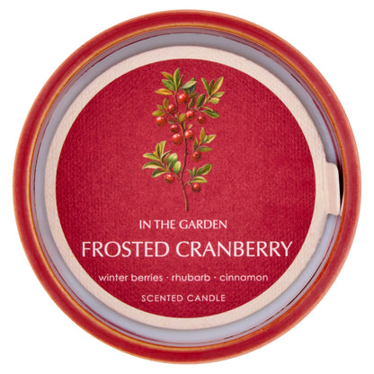 F&F Home In the Garden Frosted Cranberry Small Candle 110g — image 3