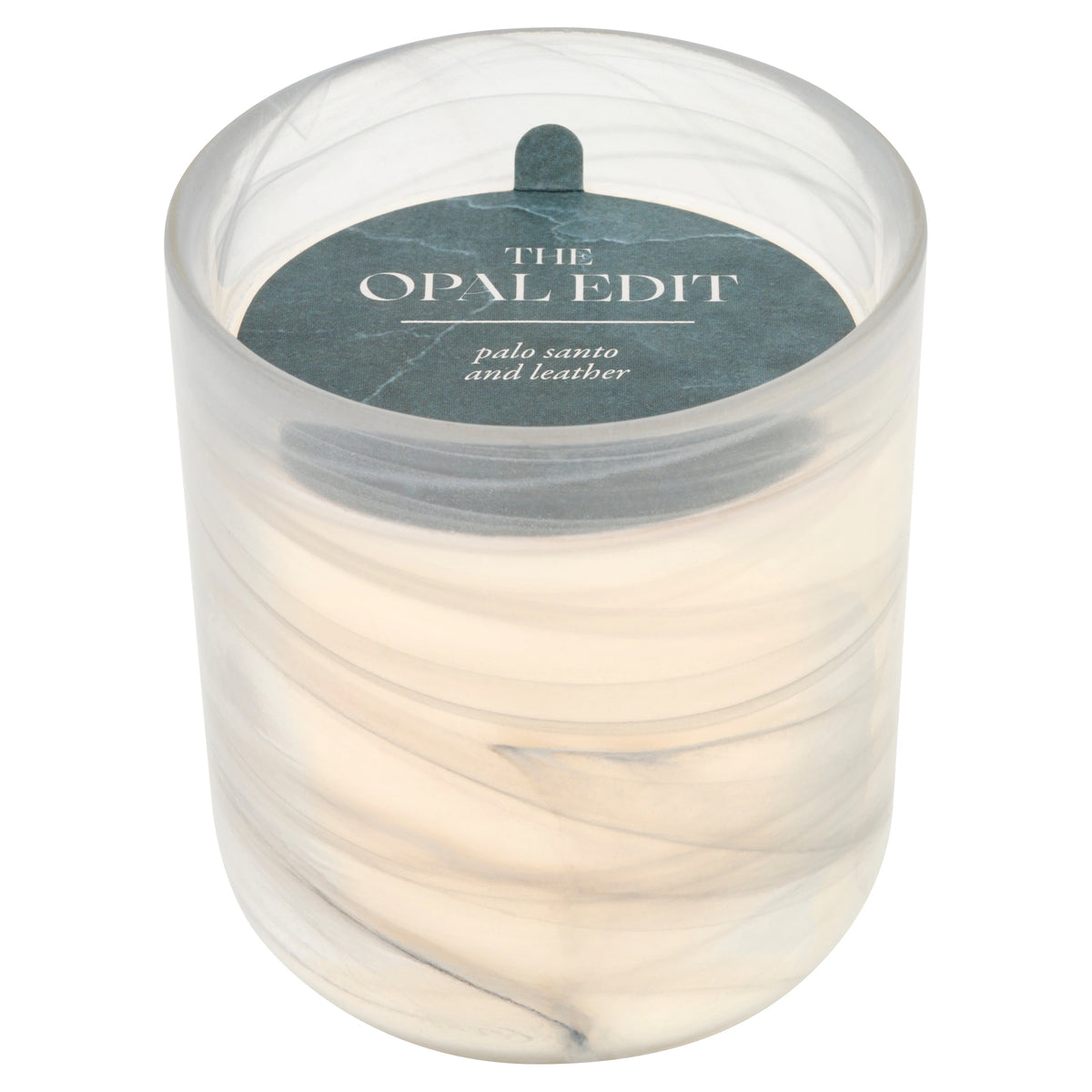 F&F Home Opal Edit Black Leather Candle 180g — image 1