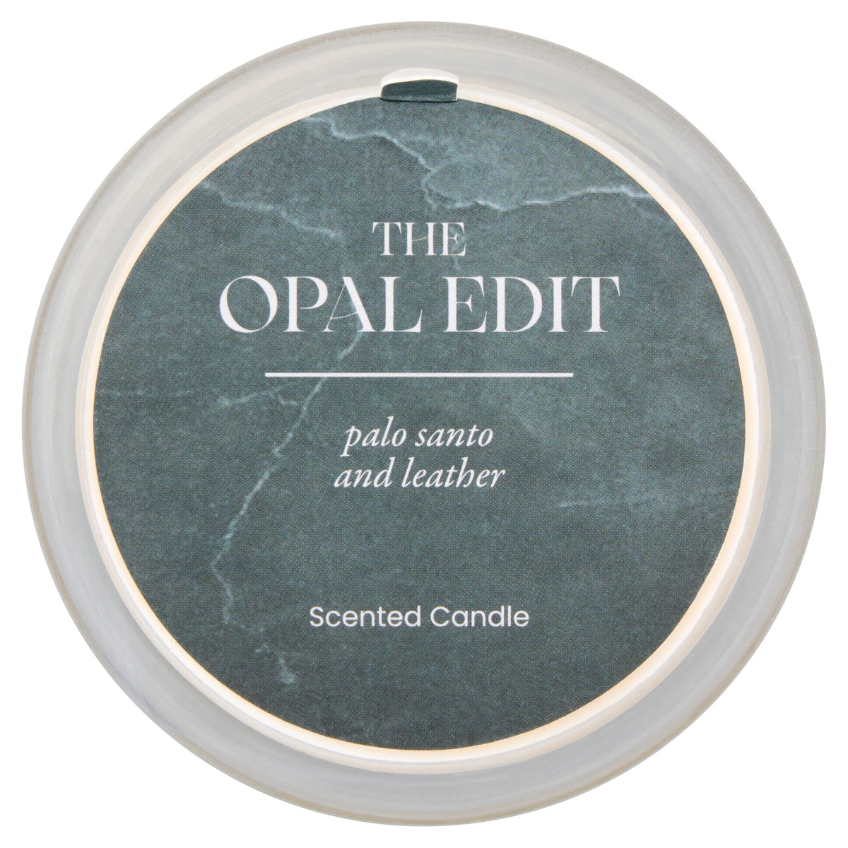 F&F Home Opal Edit Black Leather Candle 180g — image 3