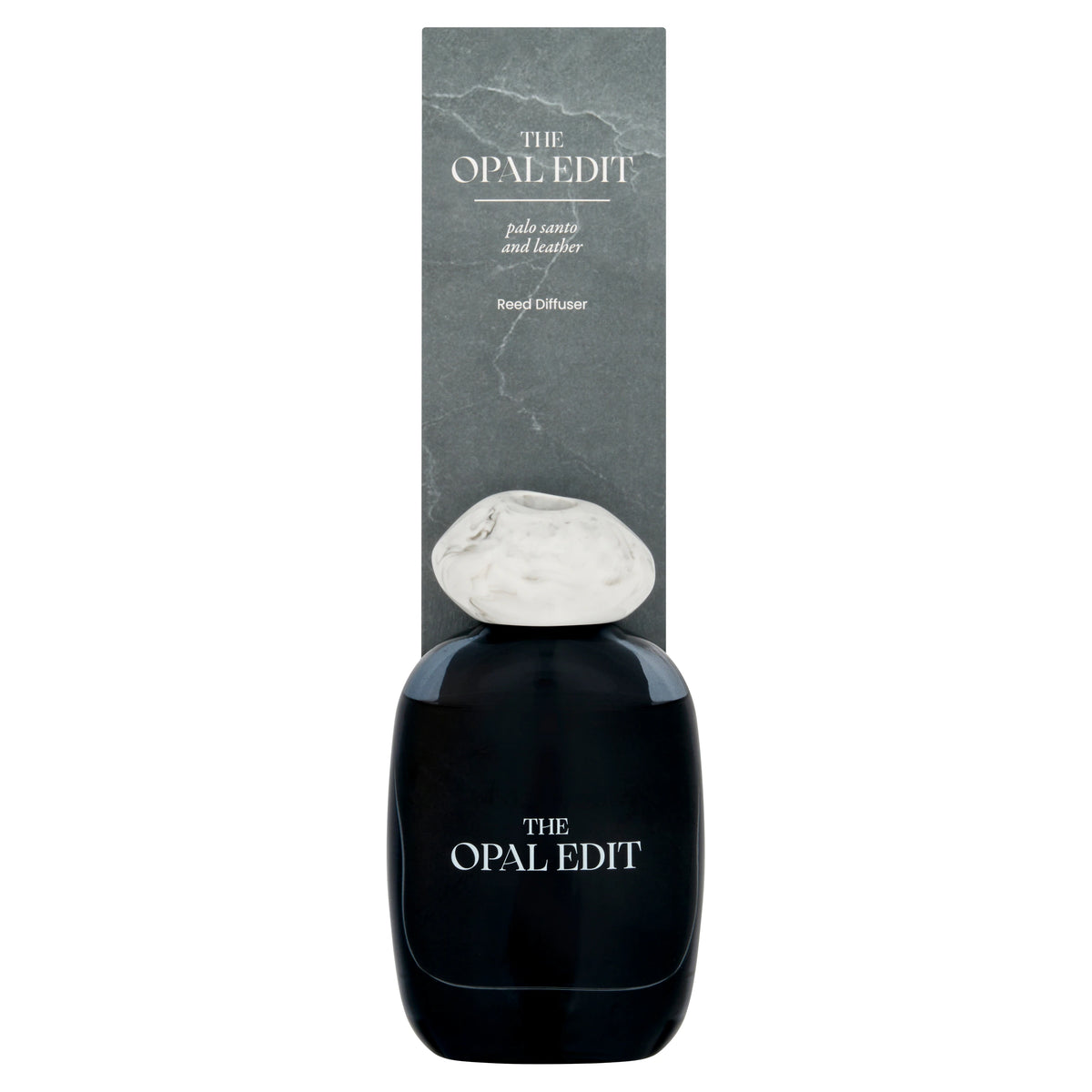 F&F Home Opal Edit Black Leather Reed Diffuser 100Ml — image 1