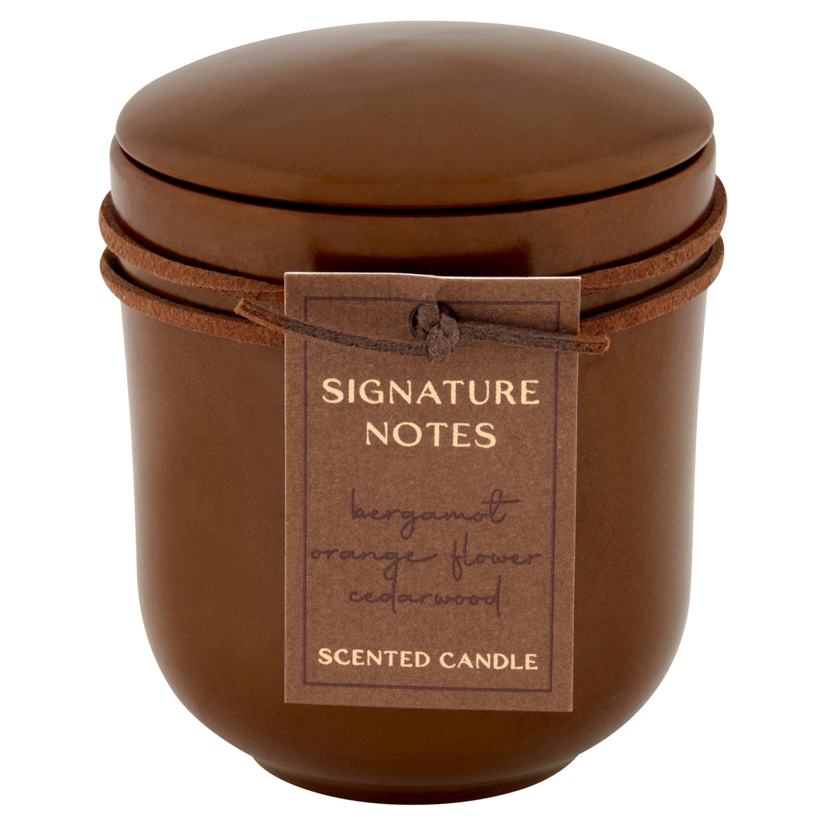 F&F Home Signature Notes Bergamot Ceramic Candle 140g — image 1