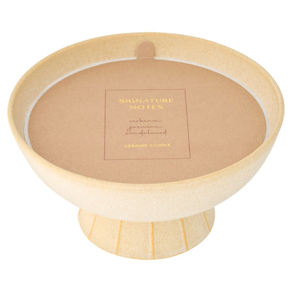 F&F Home Signature Notes Jasmine Multi-Wick Ceramic Candle 370g — image 1