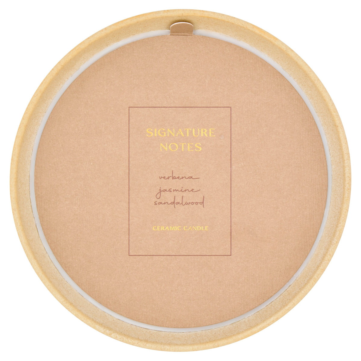 F&F Home Signature Notes Jasmine Multi-Wick Ceramic Candle 370g — image 3